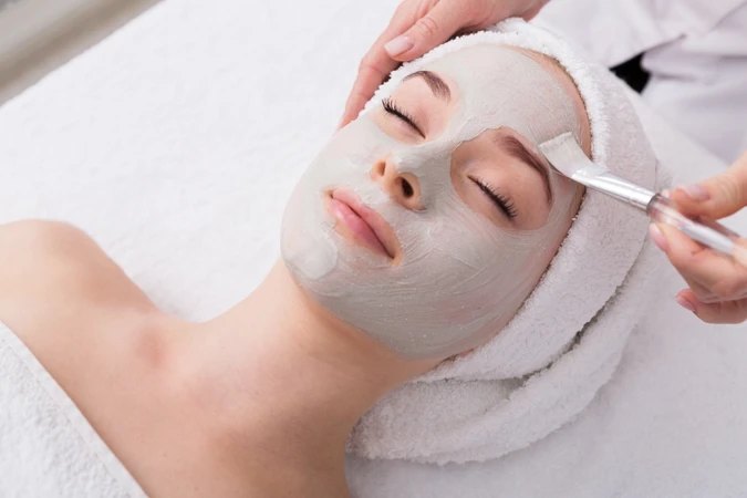 whitening facial